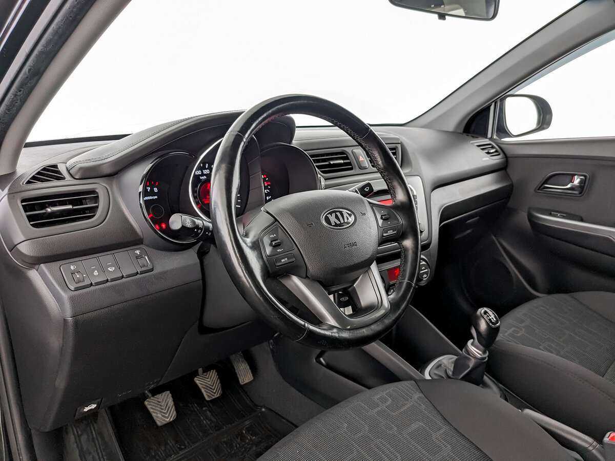 Kia Rio 5-speed, 2014 Фото №14